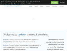 Tablet Screenshot of lexicon-team.eu